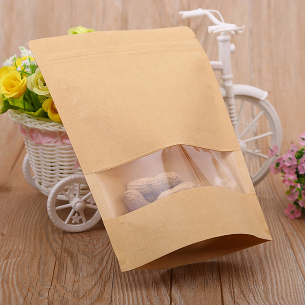 Snacks Food Usa - 50 Bolsas de Papel Kraft con