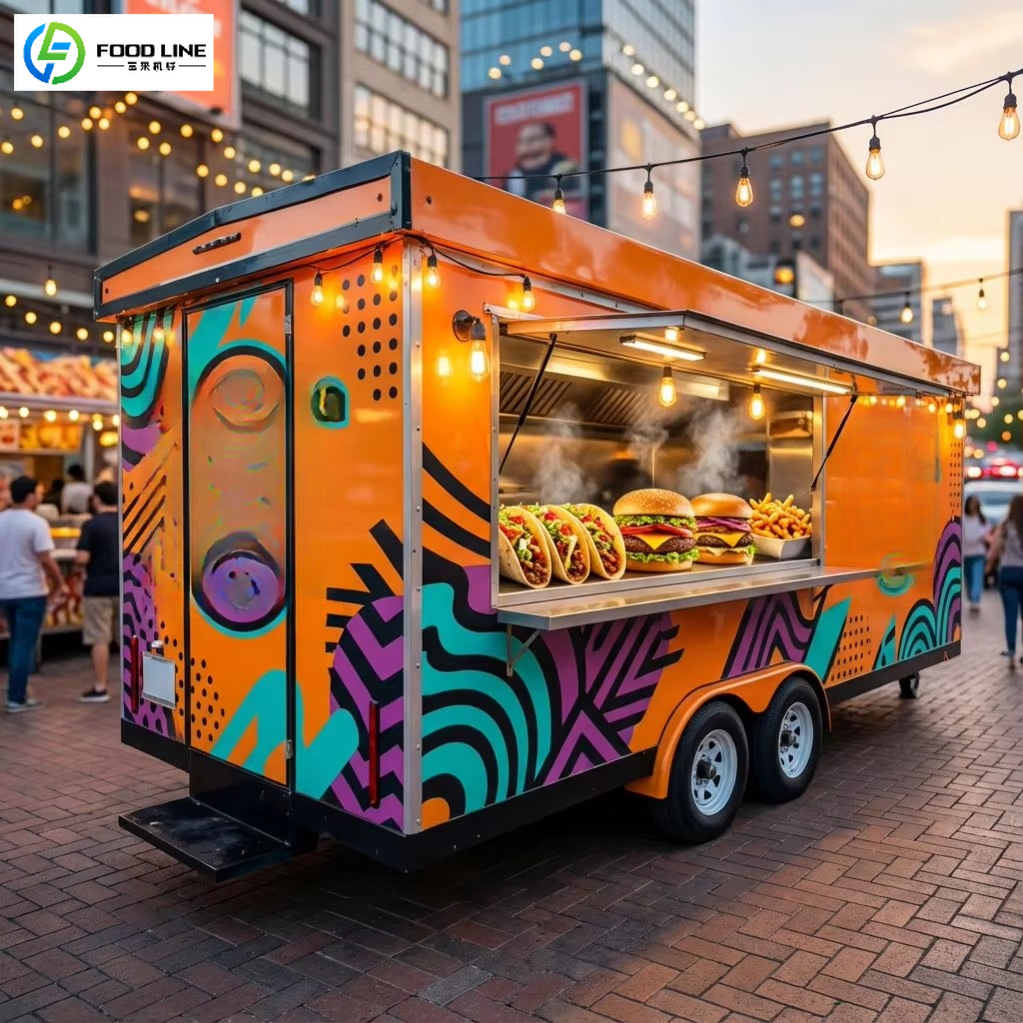Food Snacks Corner - Carrito de Comida FOODLINE, Remolque para