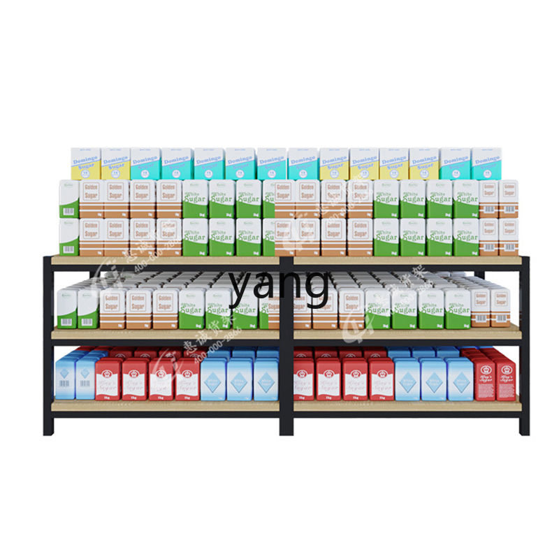 Food Grocery Snacks - Soporte de exhibición LH, estante de