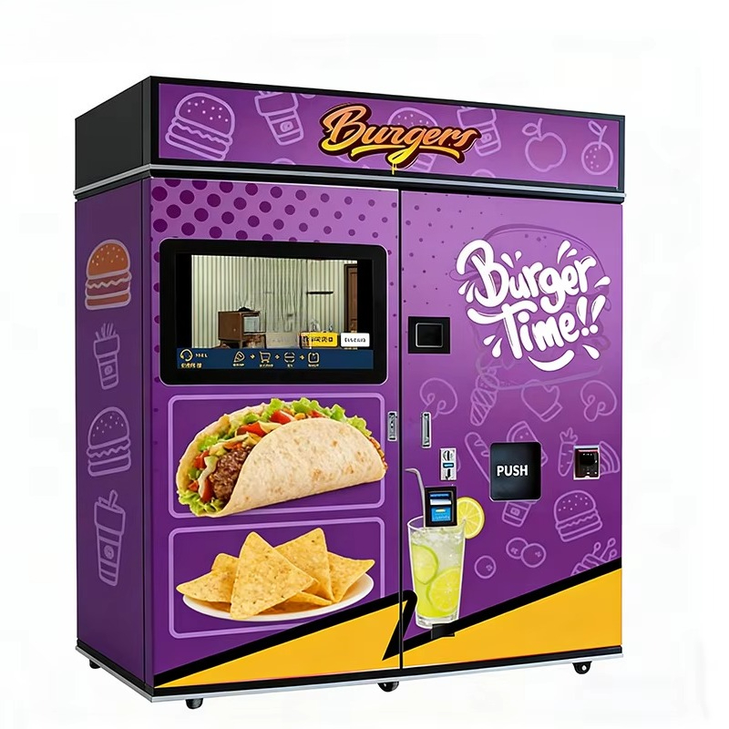 Snacks Food Usa - Máquina Expendedora de Comida Rápida Personalizada