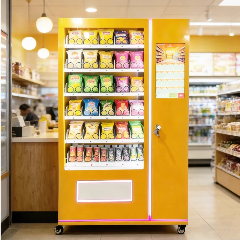 Snacks Food Usa - Máquina Expendedora Automática de Snacks, Dispensador