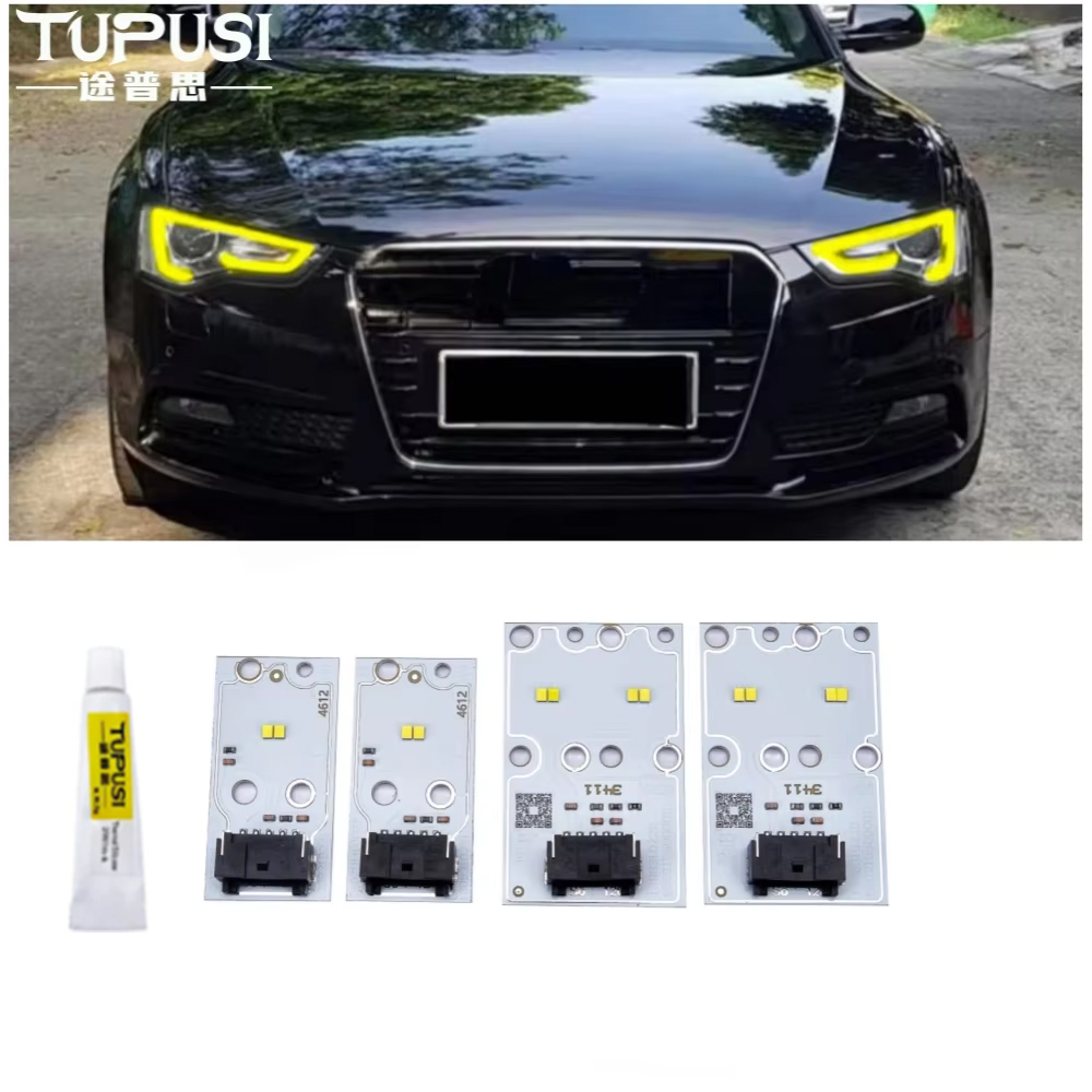 Yellow Food Snacks - 2012-2016 para Audi A5 S5 accesorios