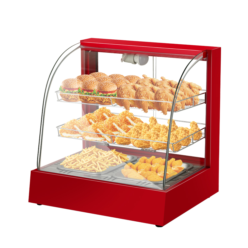 Snacks Food Warmer - Vitrina Calentadora Eléctrica de Alimentos para