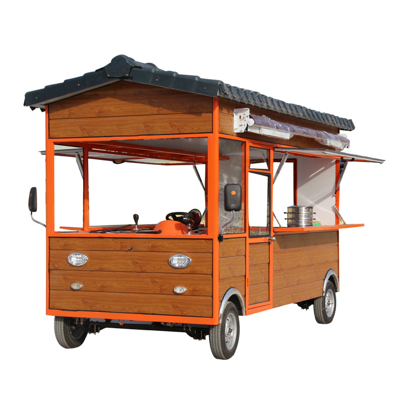 Street Food Snacks - Camión de Comida Rápida Eléctrico Comercial