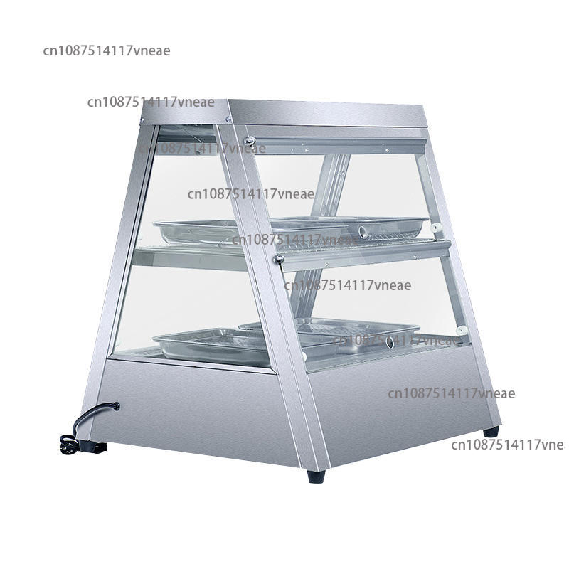 Snacks Food Warmer - Vitrina Comercial Nueva con Calentador de