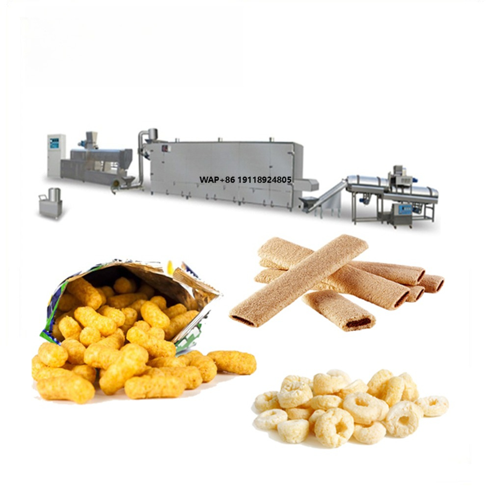Food Snacks Easy To Make - Máquina Extrusora Automática de Snacks de