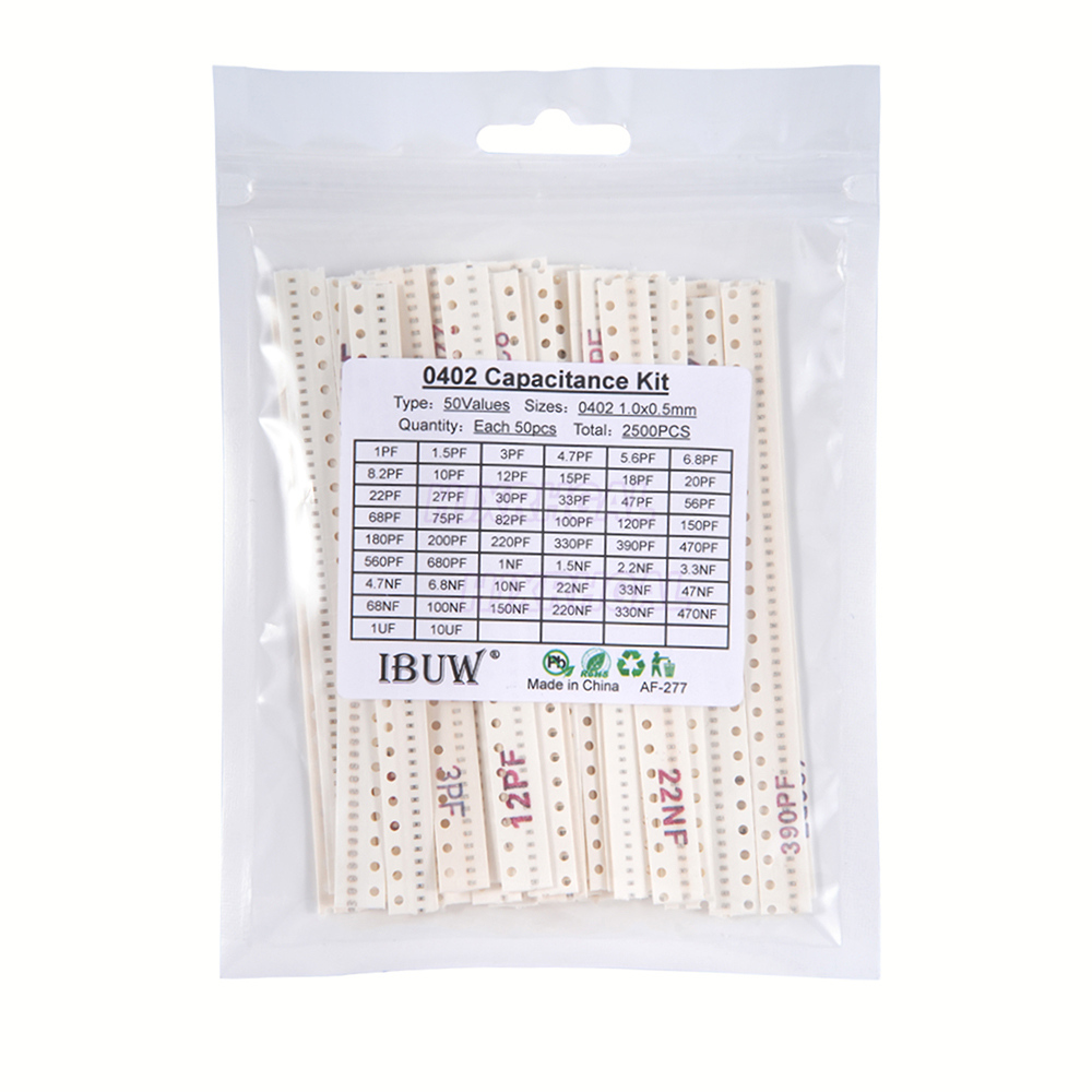 Yellow Food Snacks - Kit surtido de condensadores de cerámica,