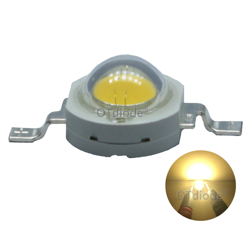 10 Uds 1W 3W diodo emisor de l - Yellow Food Snacks reseña y precio