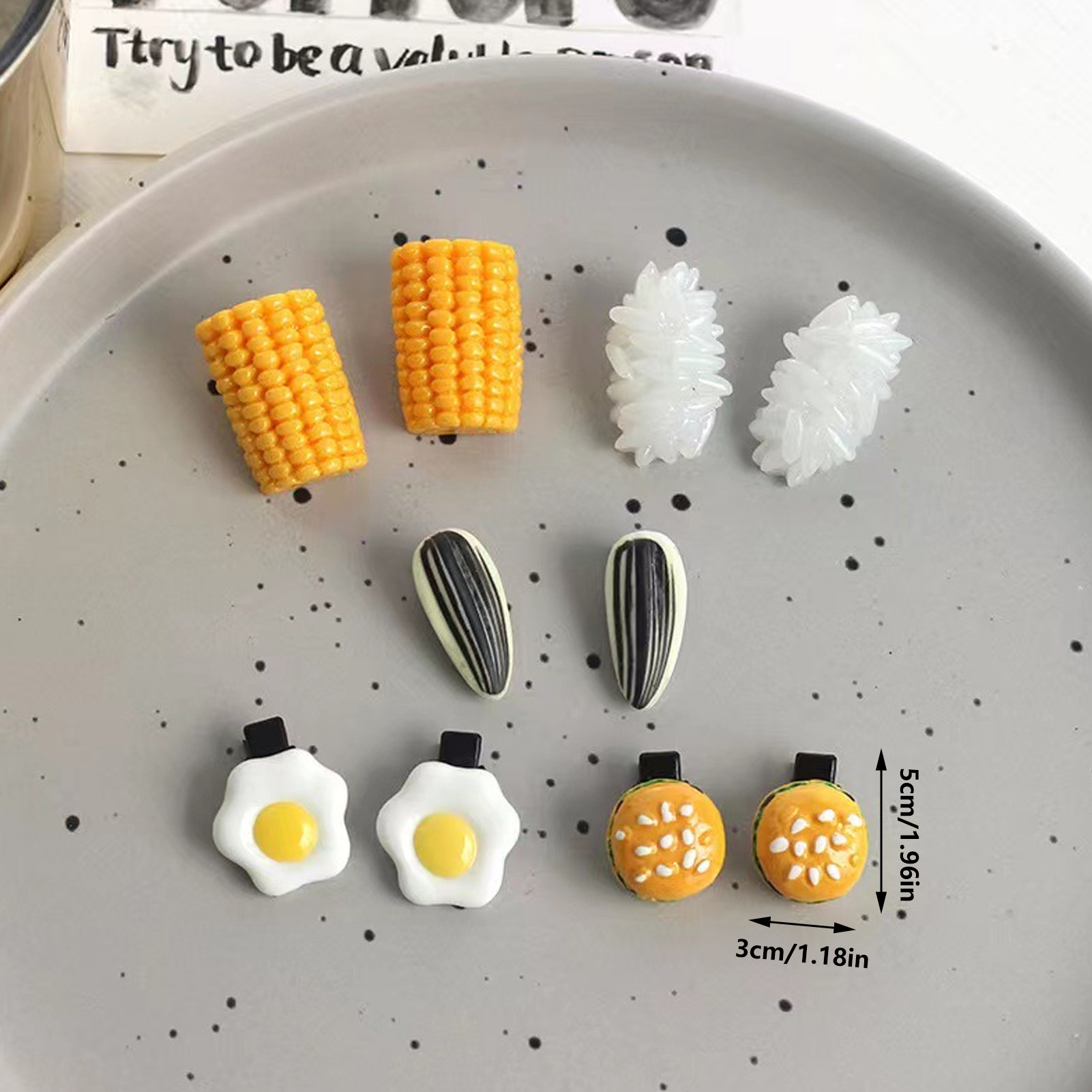 Set de Mini Pinzas para el Cab - Food Snacks For Party reseña y precio