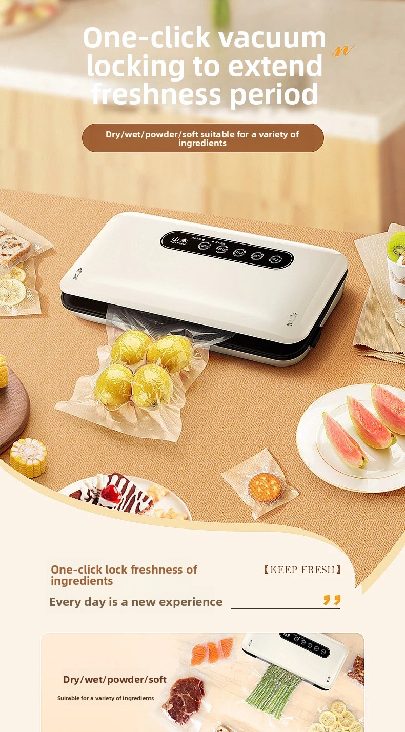 Mini Selladora al Vacío Automá - Snacks Food Usa reseña y precio