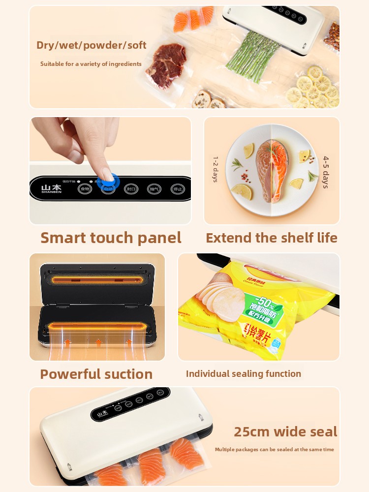 Mini Selladora al Vacío Automá - Snacks Food Usa reseña y precio