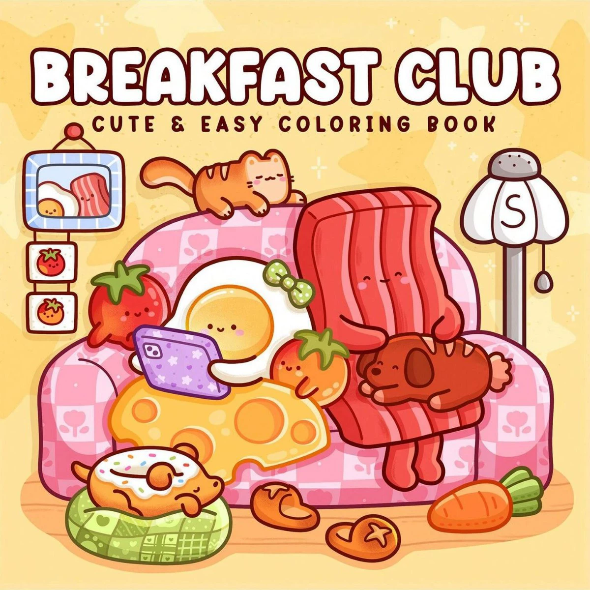 Libro de Colorear para Adultos - Food Y Snacks Coloring Book reseña y precio