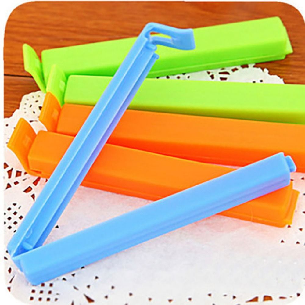 Clips de plástico reutilizable - Snacks Food Labels reseña y precio
