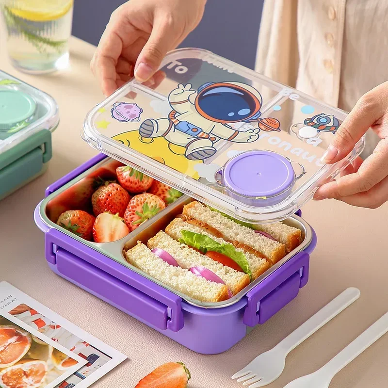 Fiambrera Bento de dibujos ani - Snacks Food Warmer reseña y precio
