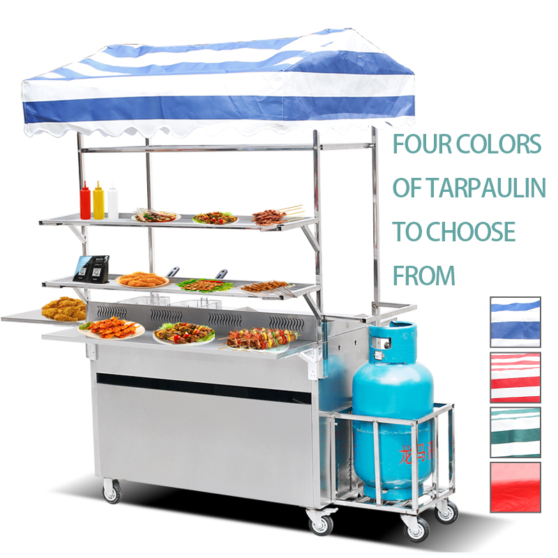 Carrito de Comida Móvil Conver - Snacks Food Warmer reseña y precio