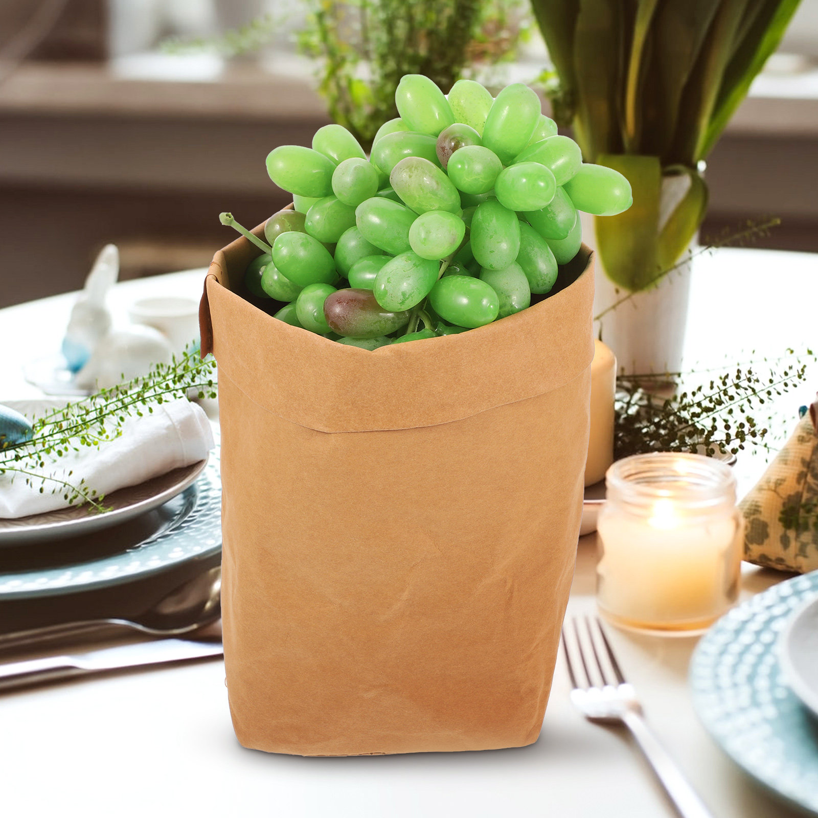 Bolsas de Papel Kraft para Alm - Food Grocery Snacks reseña y precio