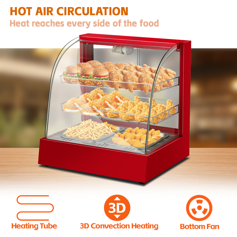 Producto estrella: Vitrina cal - Snacks Food Warmer reseña y precio
