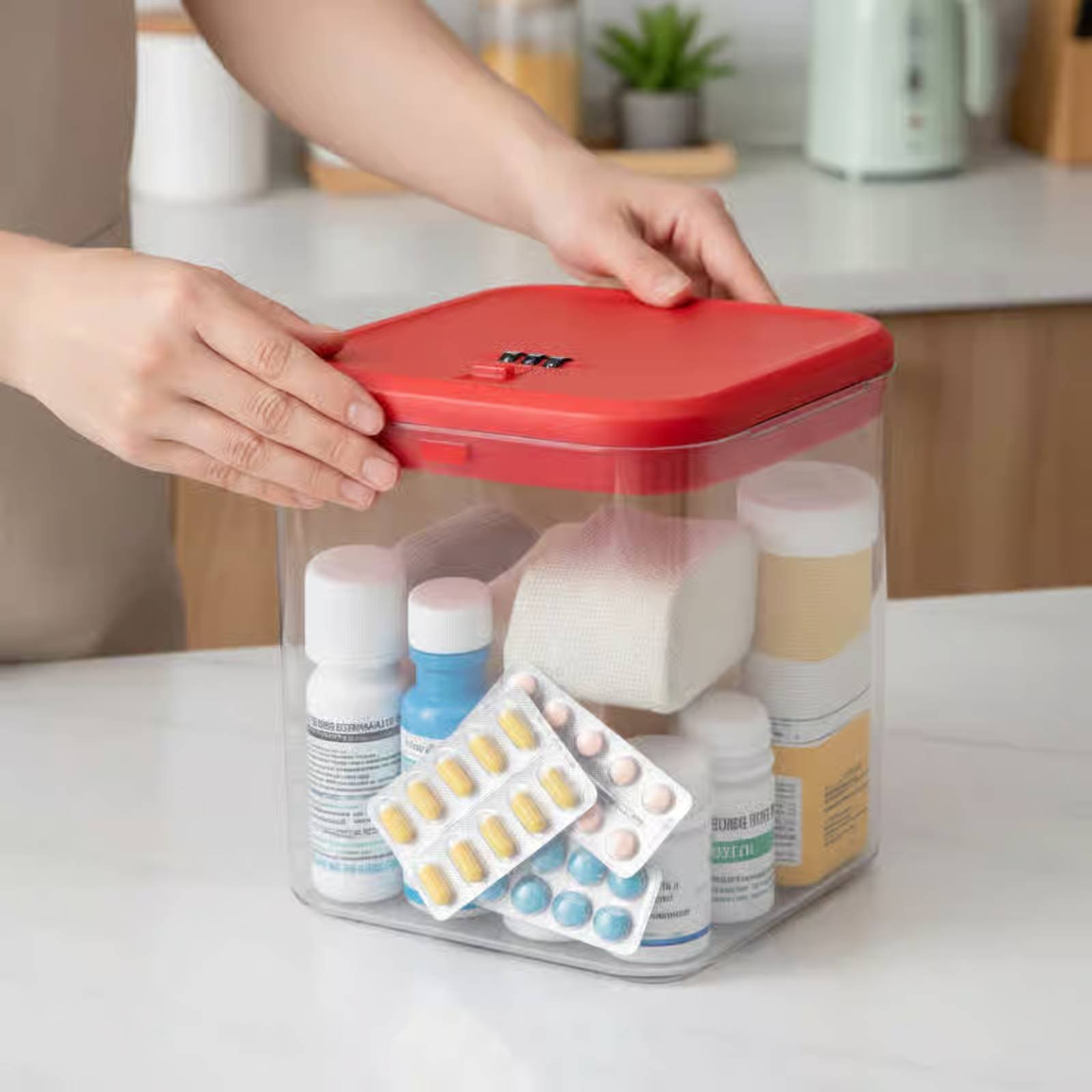 Caja Transparente con Cerradur - Food & Snacks Coloring Book Bold & Easy Designs For Adults And Kids Bold & Easy Coloring Books reseña y precio