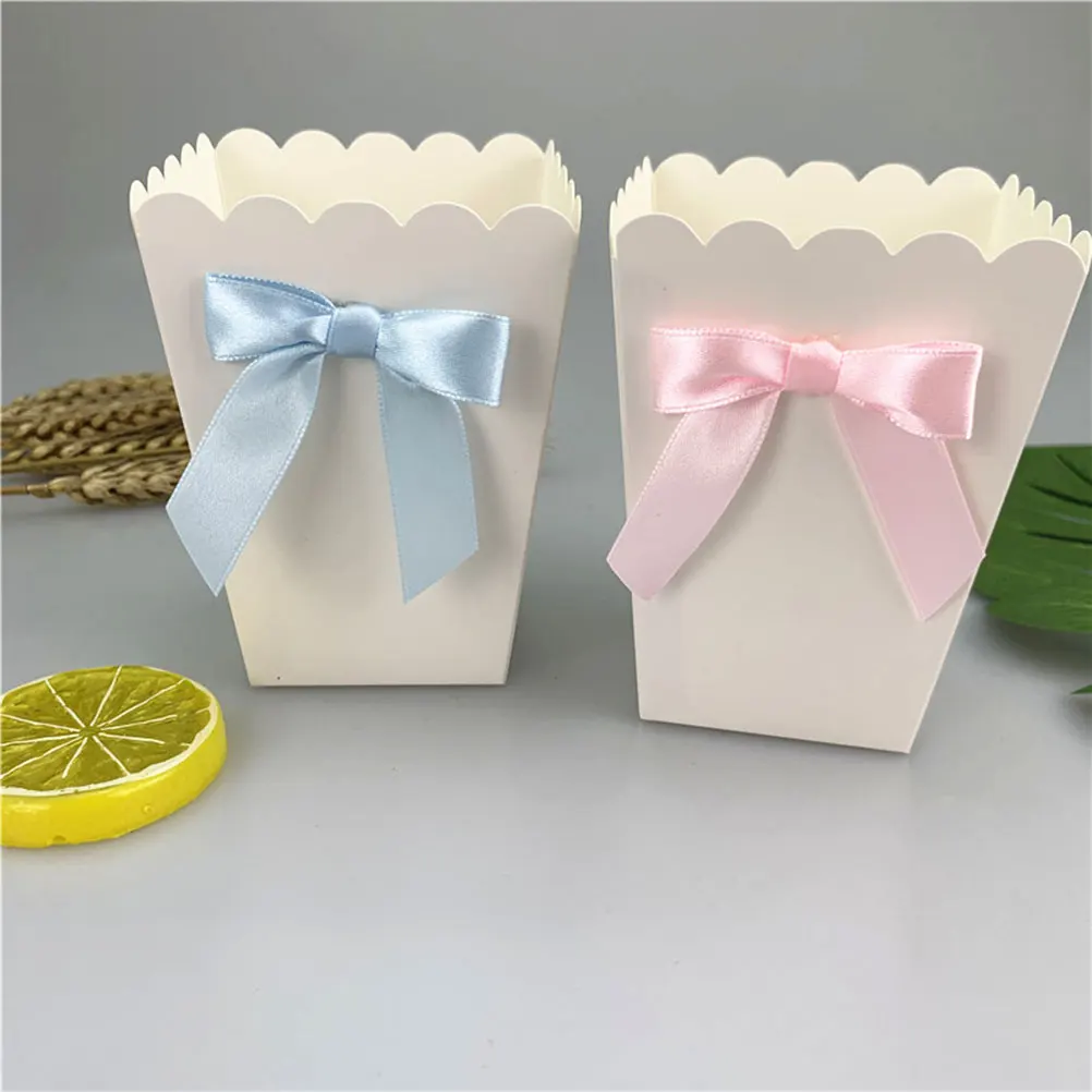 Caja de palomitas de maíz con  - Food Snacks For Baby Shower reseña y precio