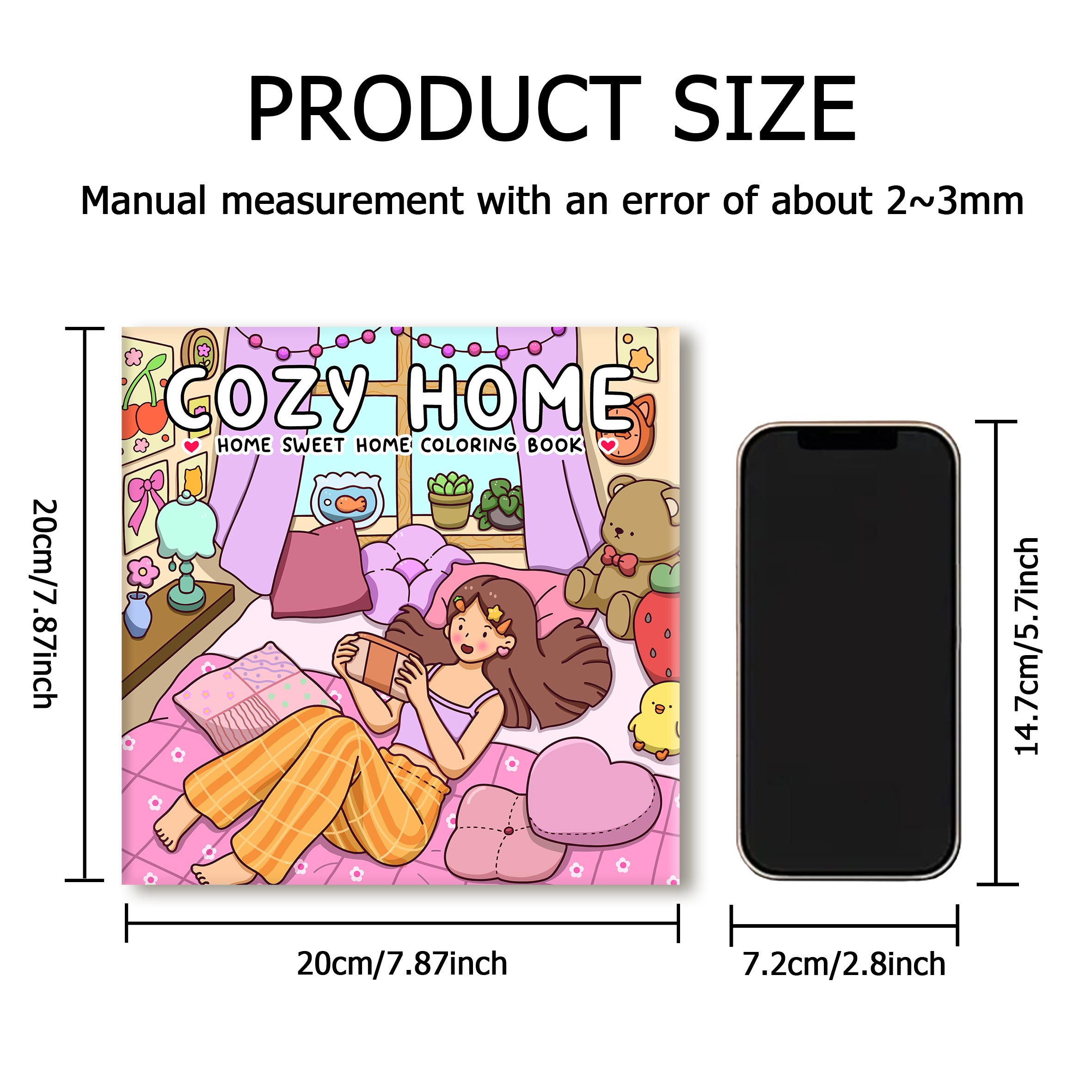 COZY HOME: libro para colorear - Food Y Snacks Coloring Book reseña y precio