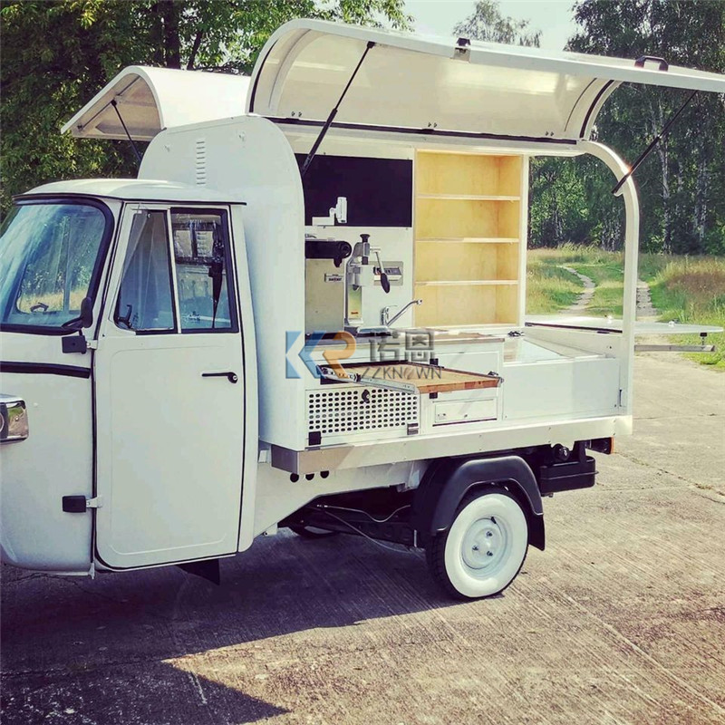Carro triciclo eléctrico OEM C - Street Food Snacks reseña y precio