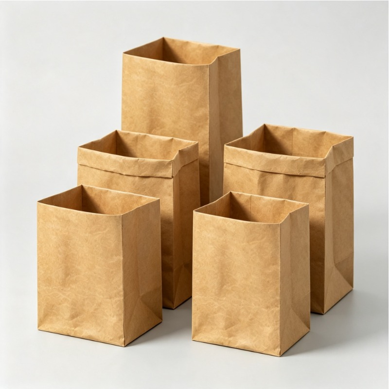 Bolsas de Papel Kraft Lavables - Food Grocery Snacks reseña y precio