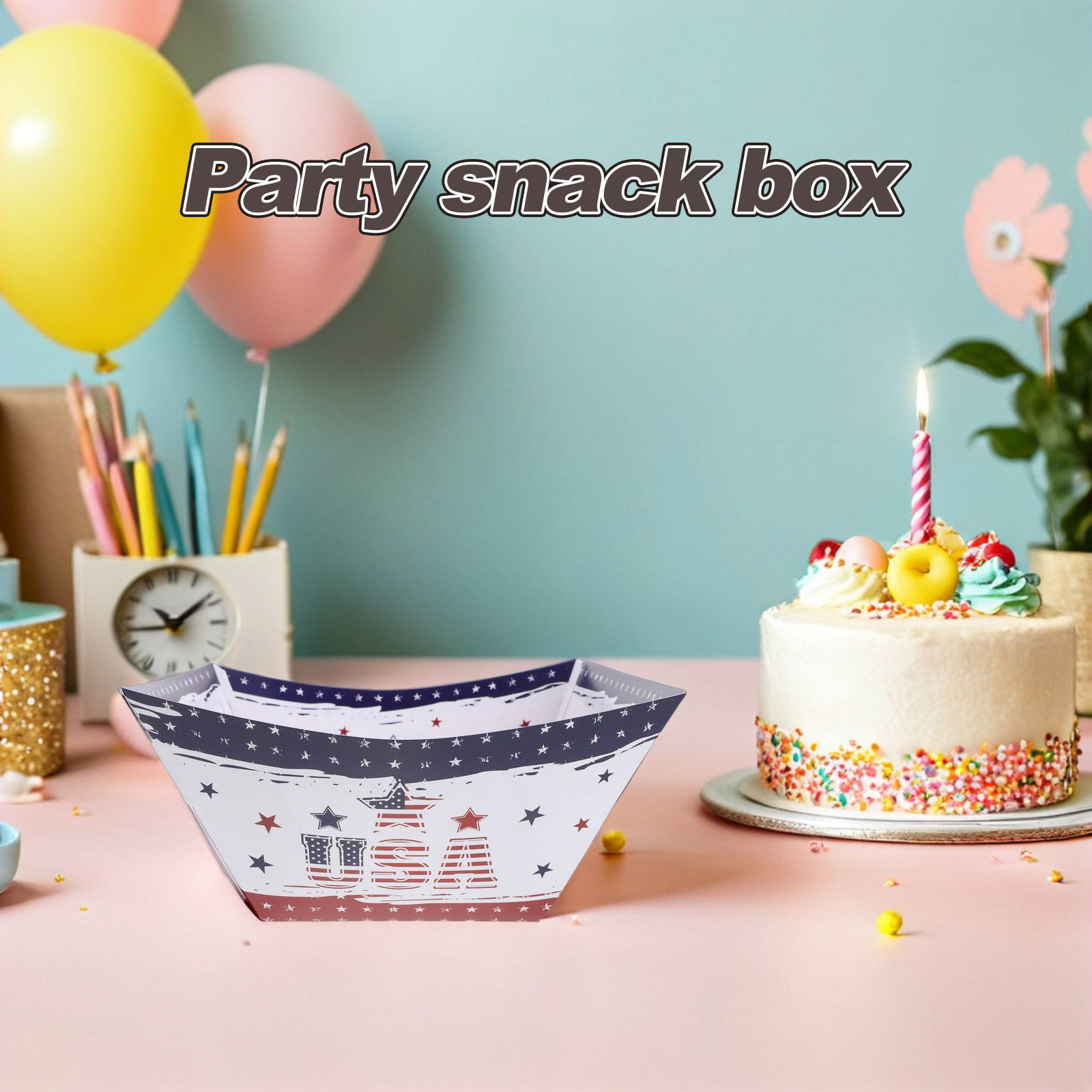 12 Cajas para Aperitivos del D - Food Snacks For Party reseña y precio