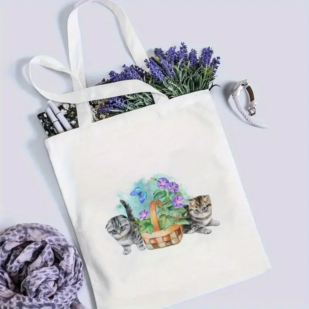 Bolsa de lona con estampado de - Food Grocery Snacks reseña y precio