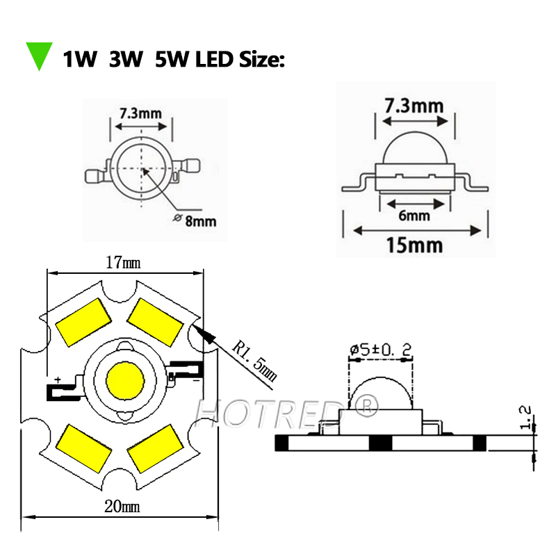 50 Uds. Chip COB LED de alta p - Yellow Food Snacks reseña y precio