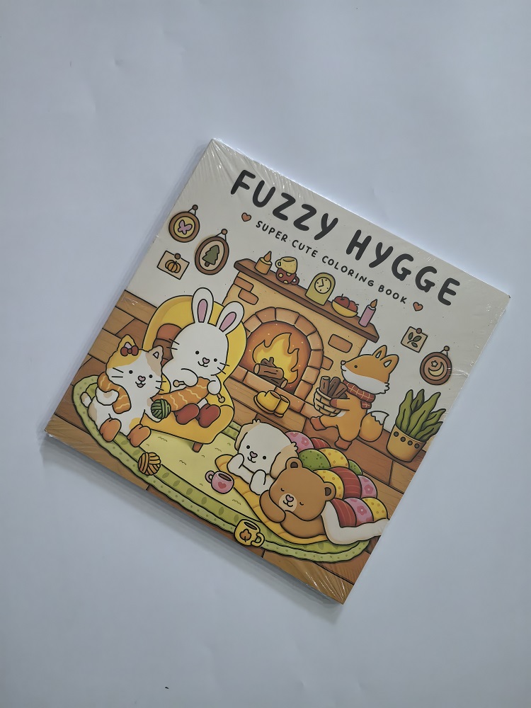 FUZZY HYGGE Libro para colorea - Food Y Snacks Coloring Book reseña y precio