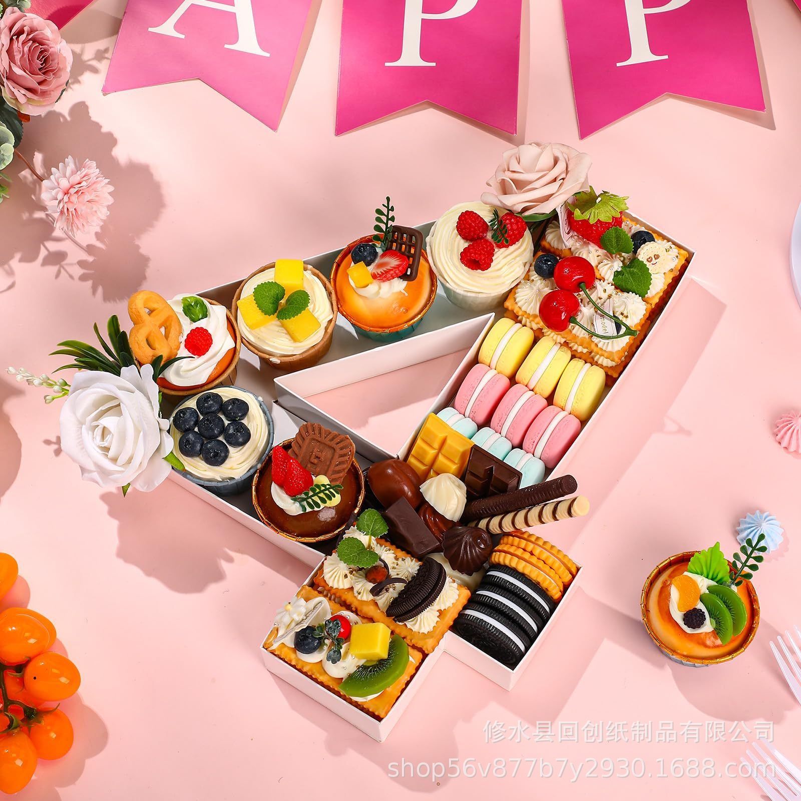 Bandejas de comida con números - Food Snacks For Baby Shower reseña y precio