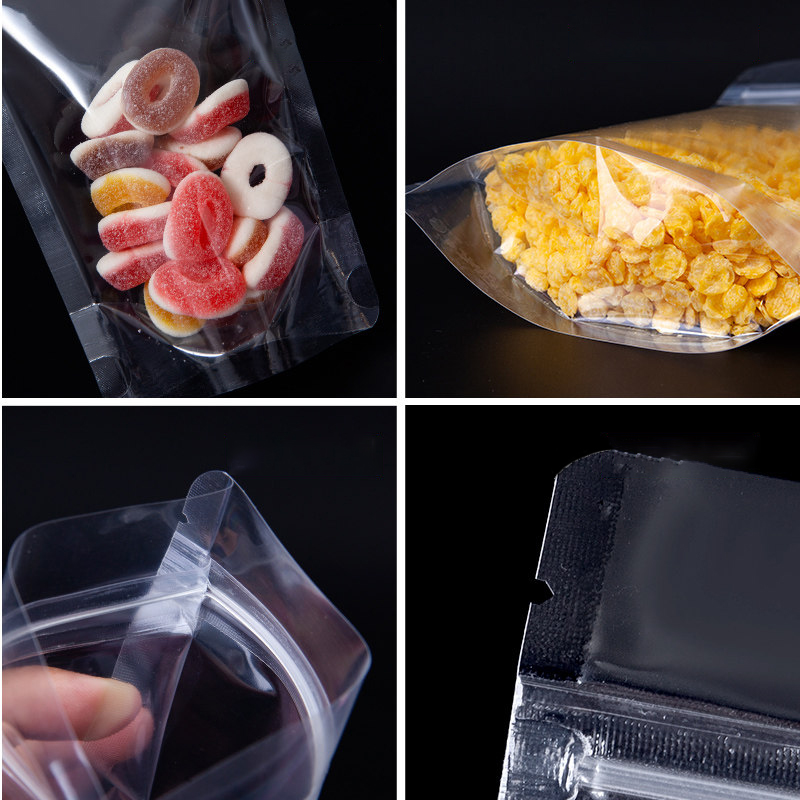 Paquete de 100 Bolsas Transpar - Food Snacks Corner reseña y precio