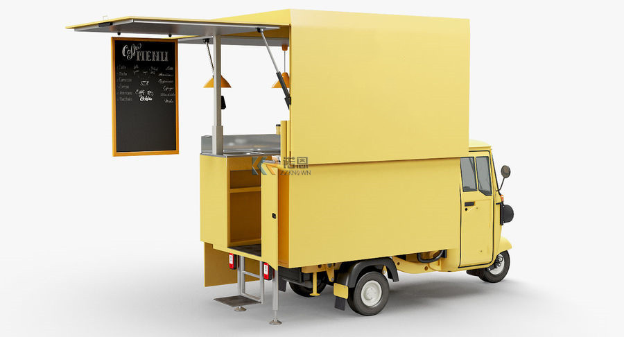 Triciclo eléctrico de calle, r - Street Food Snacks reseña y precio