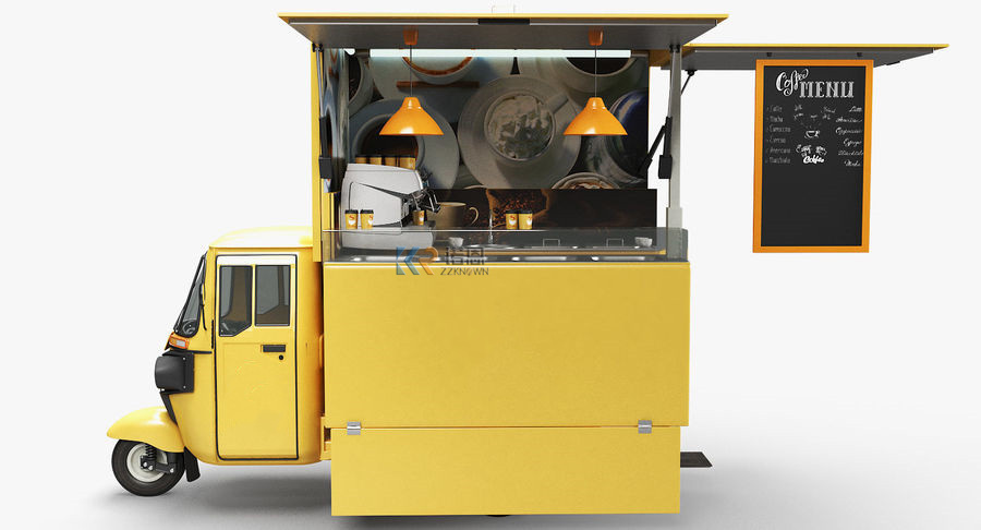 Triciclo eléctrico de calle, r - Street Food Snacks reseña y precio