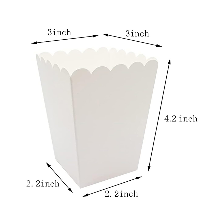 12 Uds. De cajas de papel para - Food Snacks For Party reseña y precio