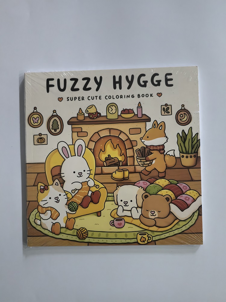 FUZZY HYGGE Libro para colorea - Food Y Snacks Coloring Book reseña y precio