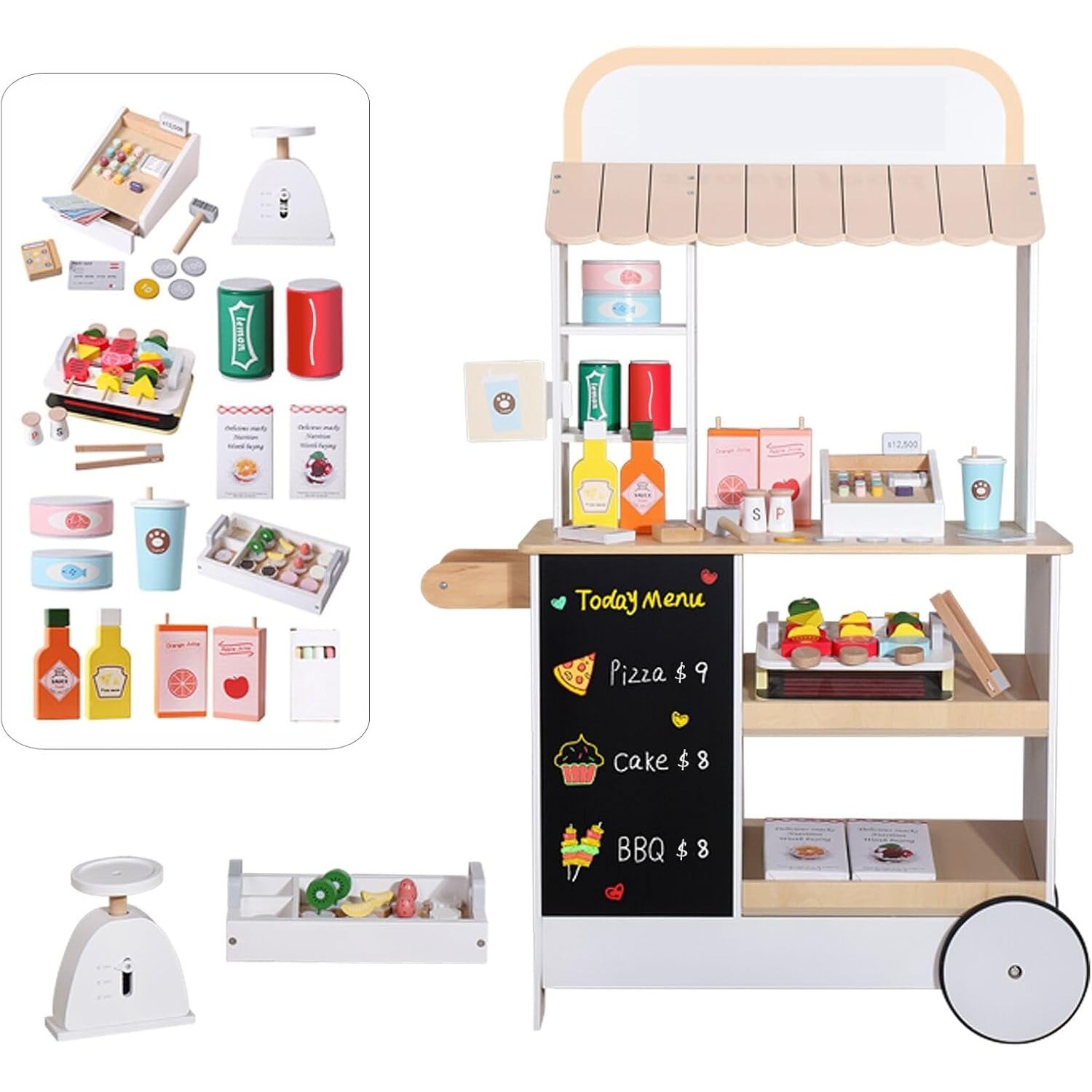 Juego de Tienda de Aperitivos  - Food Grocery Snacks reseña y precio
