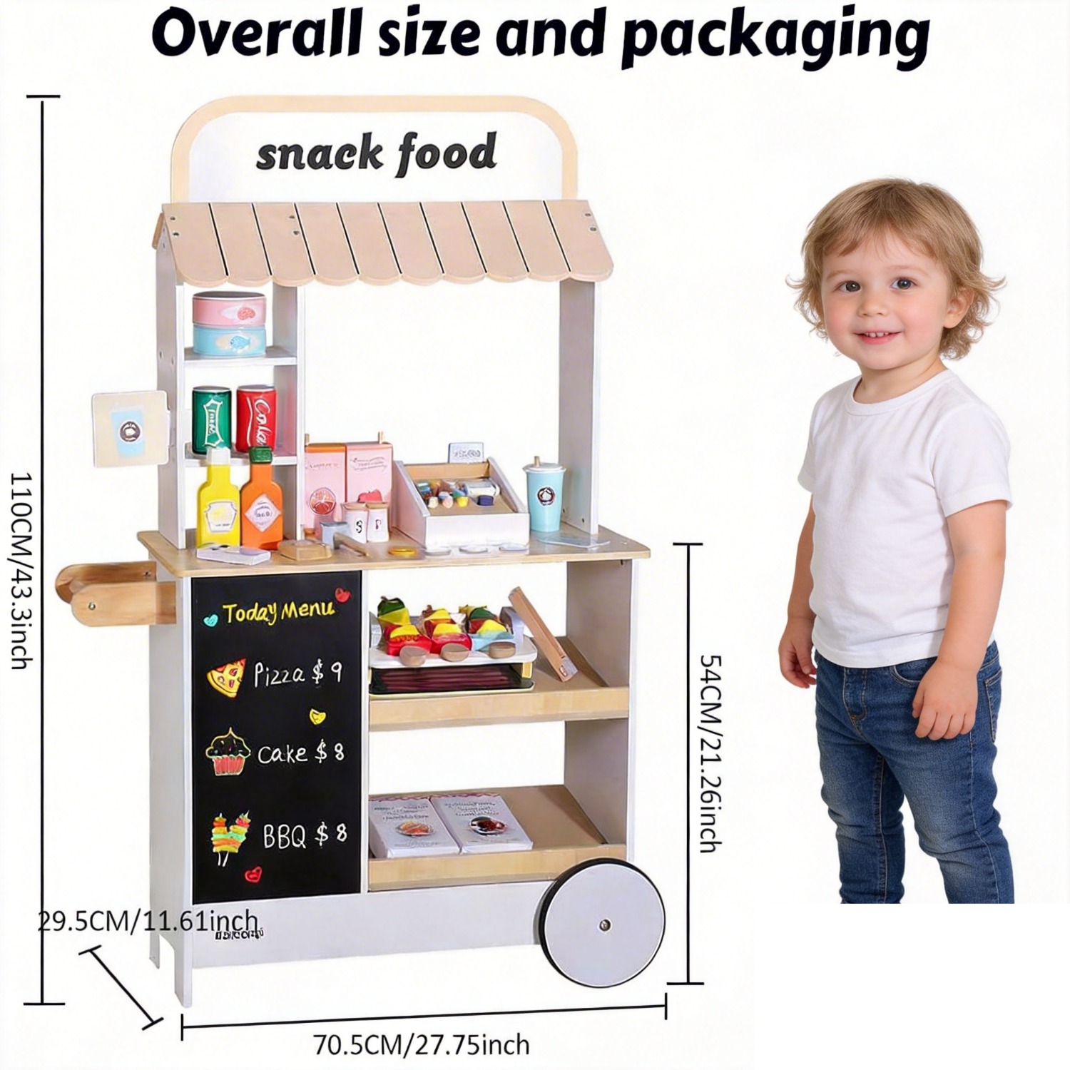 Juego de Tienda de Aperitivos  - Food Grocery Snacks reseña y precio