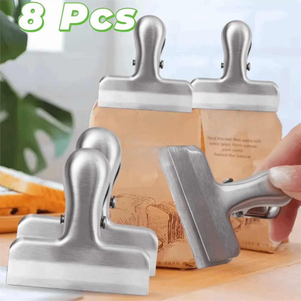 Juego de 8 Clips de Sellado pa - Food Snacks Corner reseña y precio