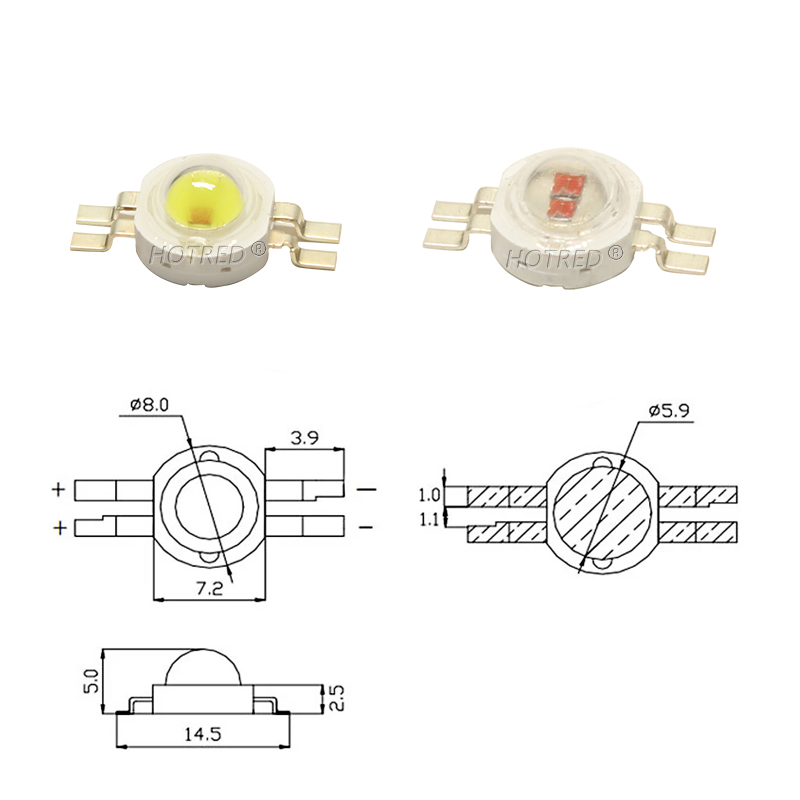 Diodos LED de alta potencia, c - Yellow Food Snacks reseña y precio