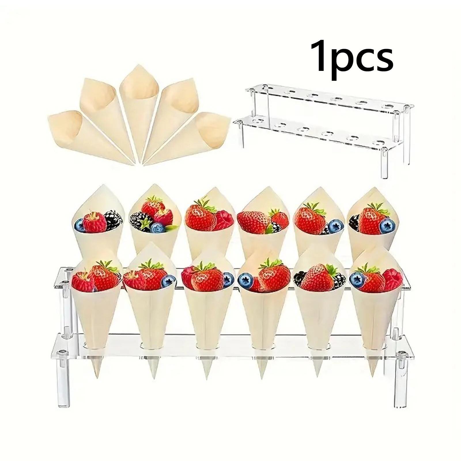 Soporte para Conos de Helado,  - Food Snacks For Baby Shower reseña y precio