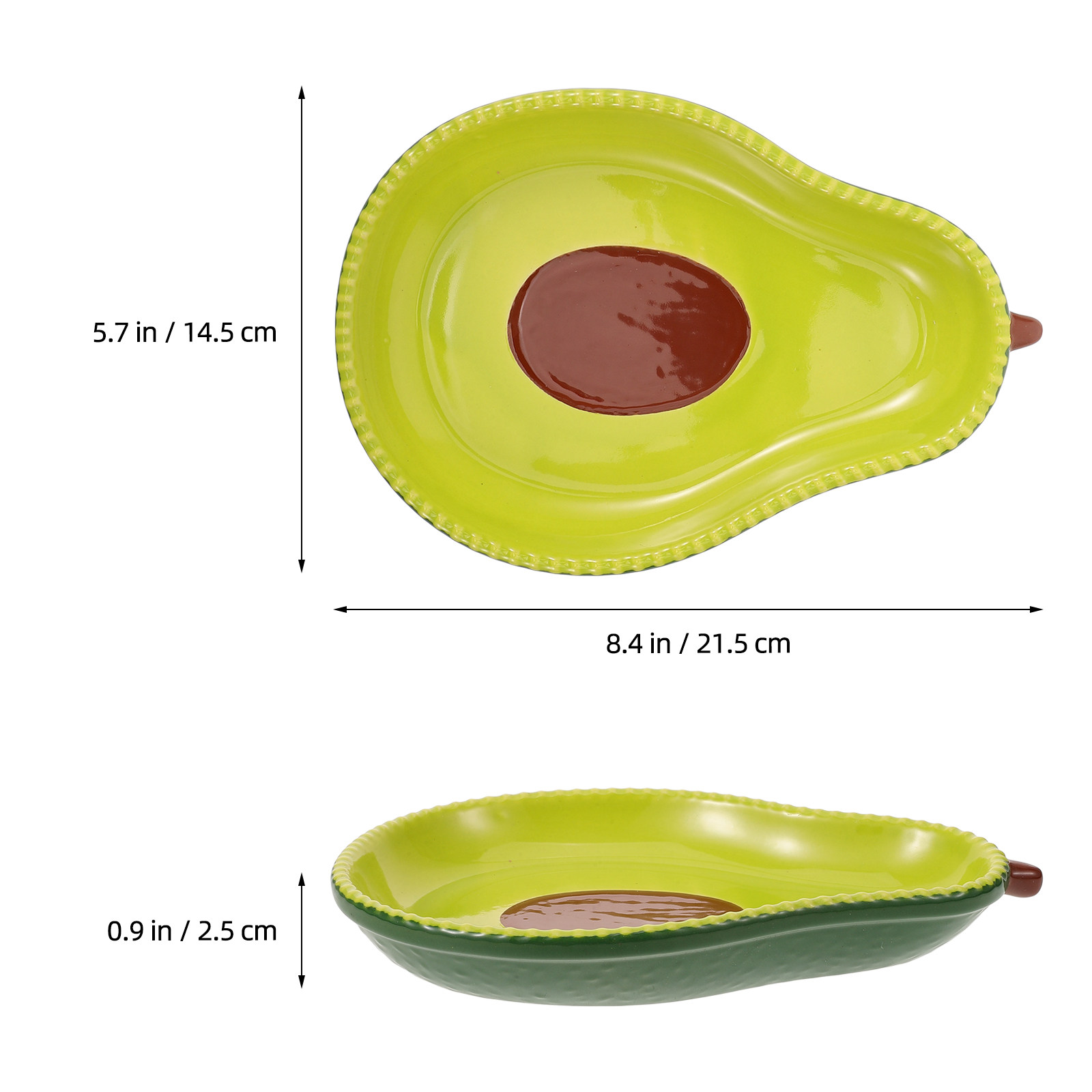 Plato de Cerámica con Forma de - Food Snacks For Party reseña y precio