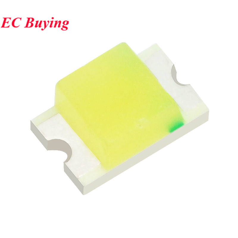100 Uds 0805 0603 1206 SMD LED - Yellow Food Snacks reseña y precio