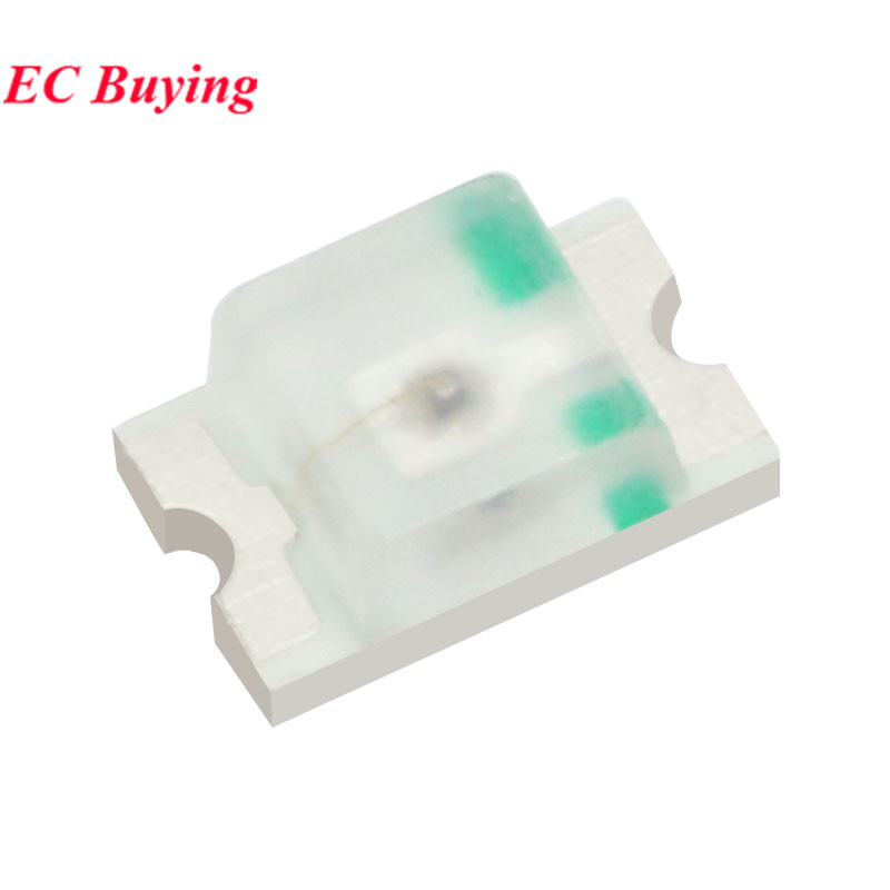 100 Uds 0805 0603 1206 SMD LED - Yellow Food Snacks reseña y precio
