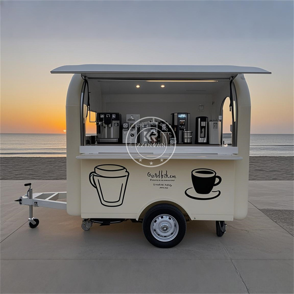 Remolque móvil de comida rápid - Street Food Snacks reseña y precio