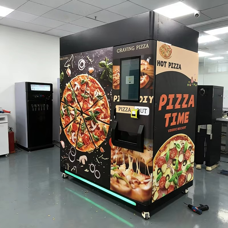 Máquina Expendedora de Pizza P - Food Snacks Corner reseña y precio