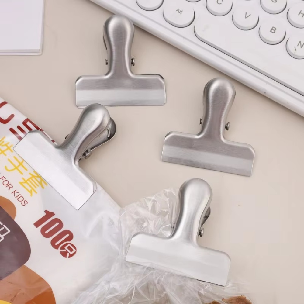 Juego de 8 Pinzas de Acero Ino - Food Snacks Corner reseña y precio