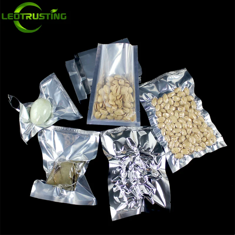 Paquete de 100 bolsas planas p - Food Snacks For Party reseña y precio
